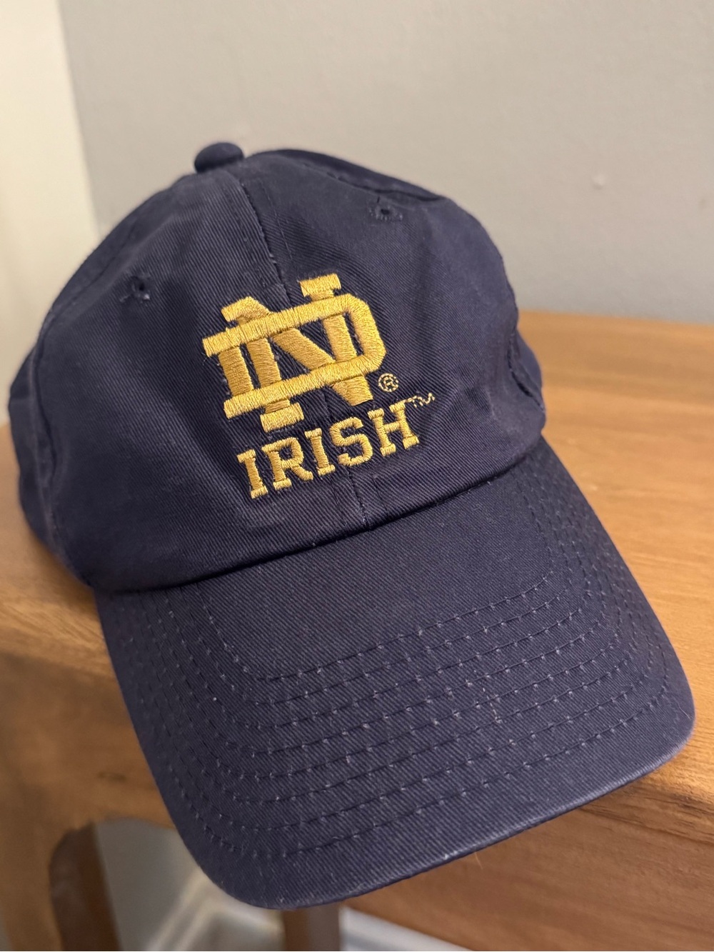 Notre Dame Fighting Irish Navy Baseball Cap